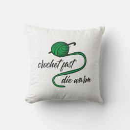 Kelly Grönt Crochet Fast, Die Warm Kudde