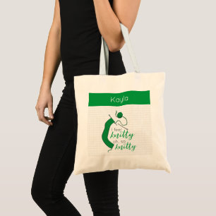 Kelly Grönt I känner Knitty.. Tygkasse