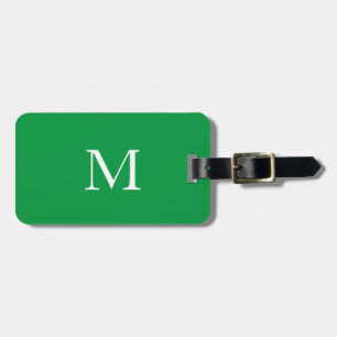 Kelly Grönt Monogram Custom Name Gift Favor 2023 Bagagebricka