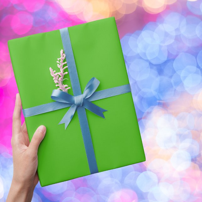 Kelly Grönt Solid Färg Presentpapper (Skapare uppladdad)