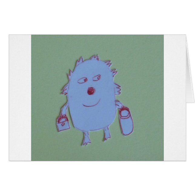 Kelly Hälsningskort (Framsidan Horizontal)