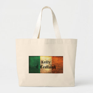 Kelly Irish Flagga Jumbo Tygkasse