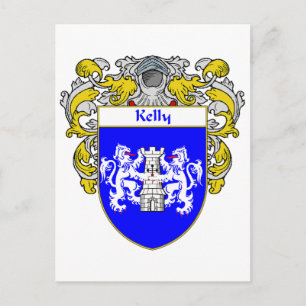 Kelly Jackar av Arm (Mantled) Vykort
