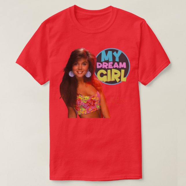 Kelly Kapowski är My Dream Girl XOXO T Shirt (Design framsida)