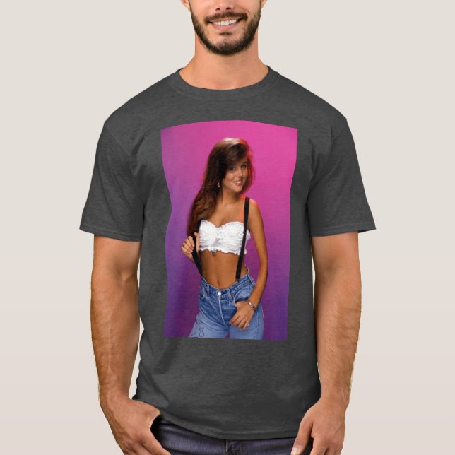 KELLY KAPOWSKI vintage T Shirt (Framsida)