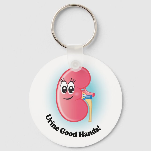 Kelly Kidney "Urine Bra Händer" Keychain" Nyckelring (Framsida)