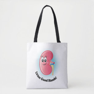Kelly Kidney ’Urine Bra Händer’ Tote Bag Tygkasse
