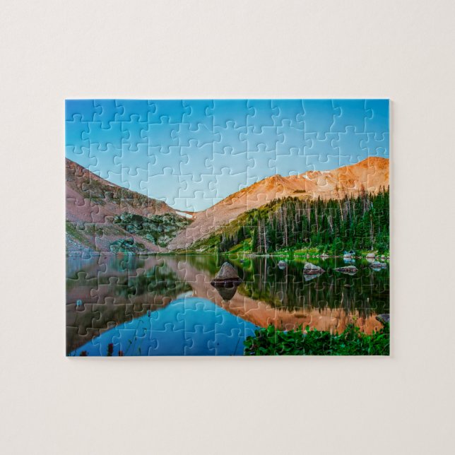 Kelly Lake Kalifornien. Pussel (Horisontell)