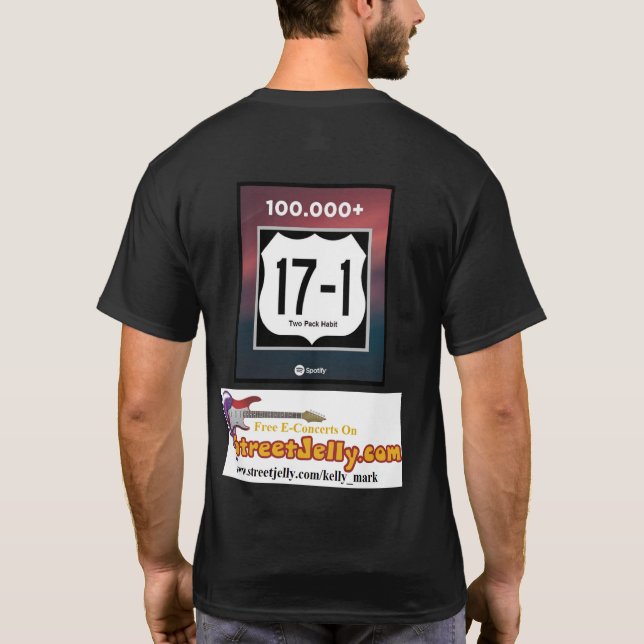 Kelly Mark Live T-Shirt (Baksida)