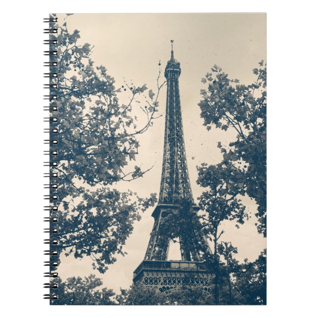 Kelly Nickels Photography / Eiffel Torn Anteckningsbok (Framsidan)
