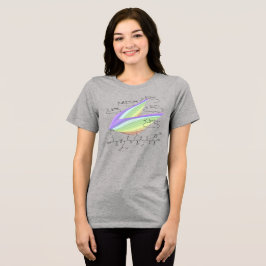 KELLY peptid, AUC tema, anpassad text, ljus T Shirt