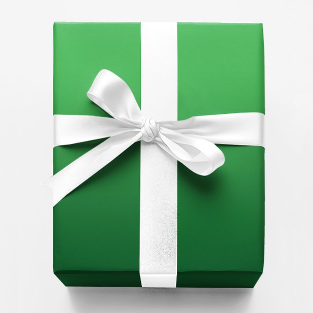 Kelly till skoggrön gradient presentpapper (Kelly to Forest Green Gradient Wrapping Paper)