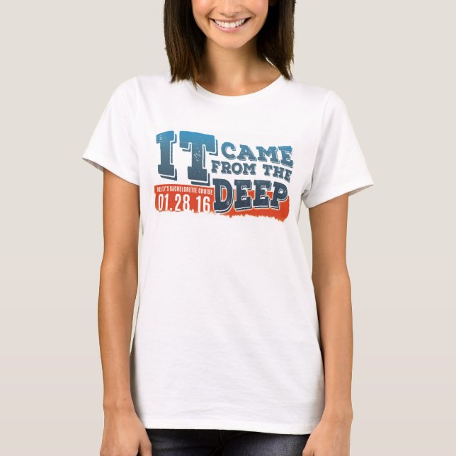 Kelly's Bachelorette Annan Stil Tee! Tee Shirt (Framsida)