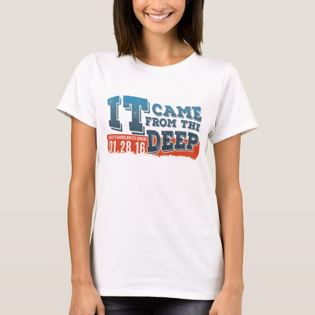 Kelly's Bachelorette Tee Shirt (Framsida)