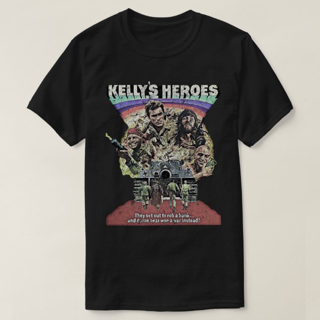 Kellys Heroes T Shirt (Design framsida)