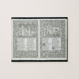 "Kelmscotten Chaucer" som publiceras 1896 av Kelen Pussel