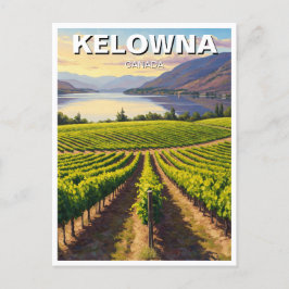 Kelowna Canada Travel Vykort