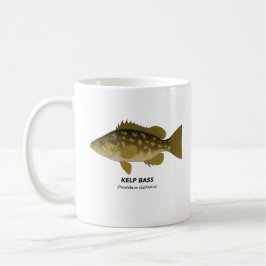 Kelp Bass - Marine Animals of California Kaffemugg