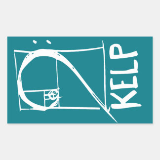 KELP-klistermärken Rektangulärt Klistermärke