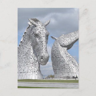 Kelpies , Helix Park , Falkirk, Skottland Vykort