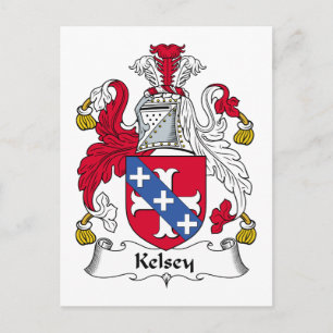 Kelsey Family Crest Vykort