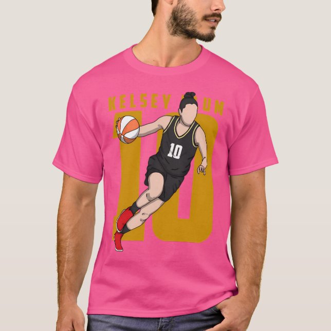 Kelsey Tecknad Stil T Shirt (Framsida)