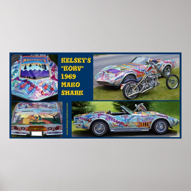 Kelseys’ ’Korv’ Poster (Framsidan)