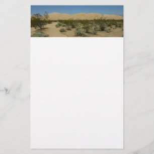Kelso Dunes i Mojave National Park Brevpapper