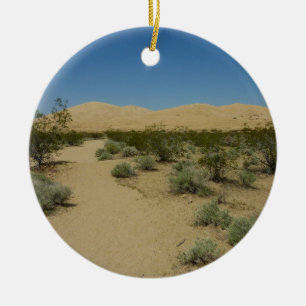 Kelso Dunes i Mojave National Park Julgransprydnad Keramik