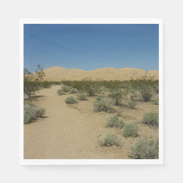 Kelso Dunes i Mojave National Park Pappersservett (Framsidan)