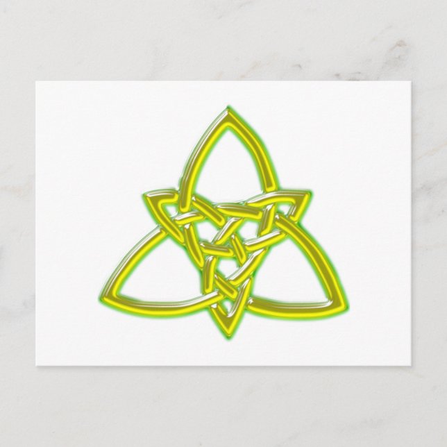 keltischer Knoten celtic Knot Vykort (Framsida)