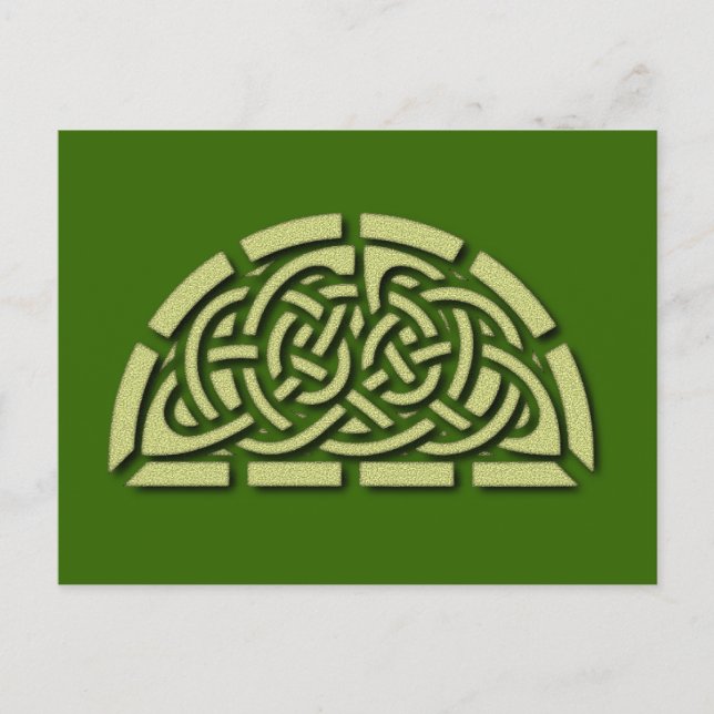 keltisches Muster celtic mönster Vykort (Framsida)