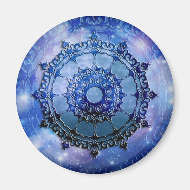Keltisk andlig mandala magnet (Framsidan)