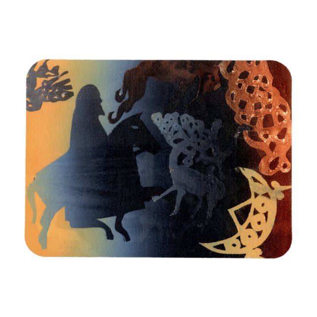 Keltisk bild magnet (Horisontell)