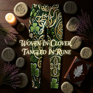 Keltisk blomning leggings
