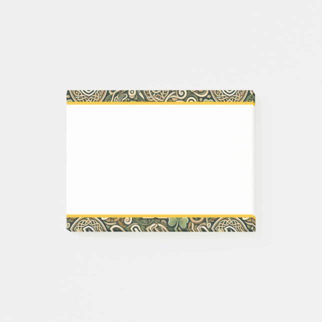 Keltisk blomning post-it block (Framsida)