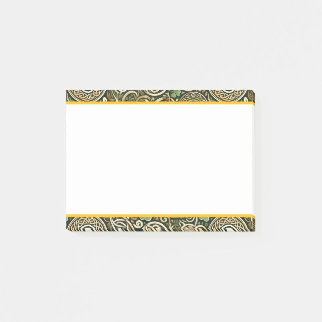 Keltisk blomning post-it block (Framsida)