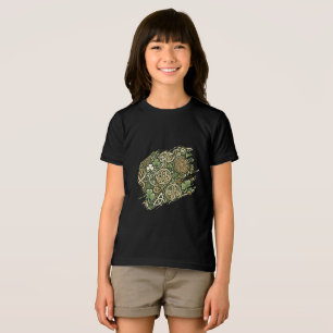 Keltisk blomning t shirt