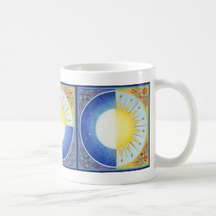 Keltisk dagjämning Sol och Måne Kaffemugg