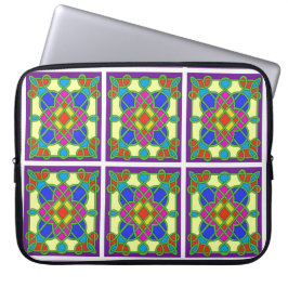 Keltisk glaseffekt laptop fodral