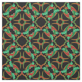 Keltisk jul Holly Wandesen Mönster Tyg