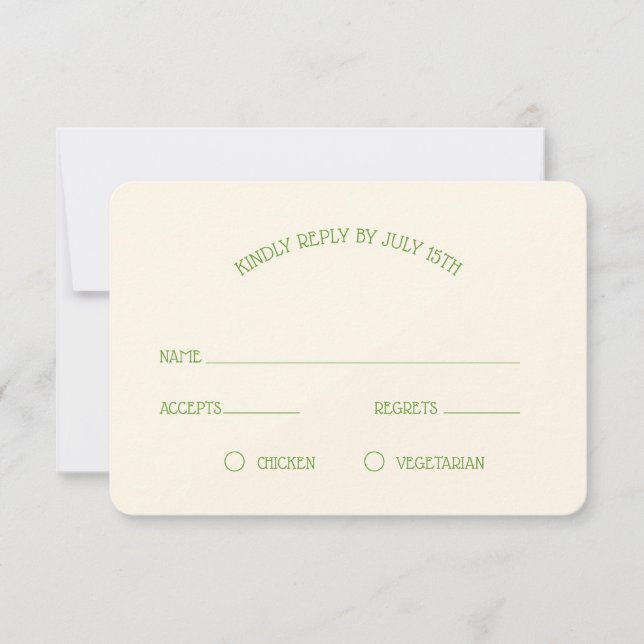 Keltisk Knut Shamrock Bröllop OSA Kort (Framsida)