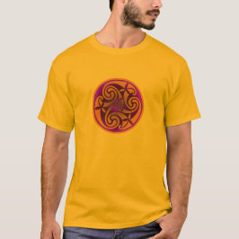 Keltisk konst Spiraldesign T-shirt