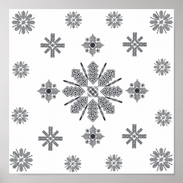 Keltisk montage poster (Framsidan)