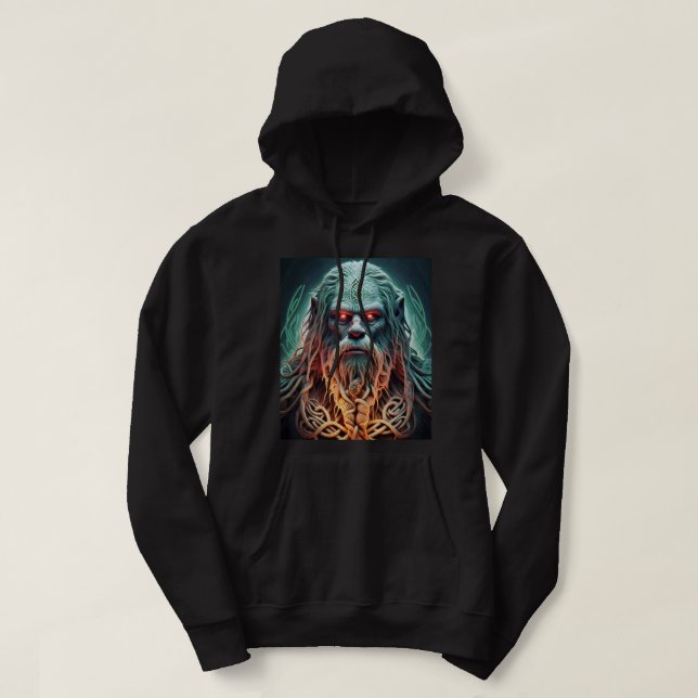 Keltisk Sasquatch Hoodie (Design framsida)