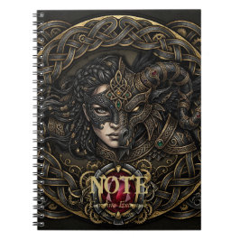 Keltisk Steampunk-krigare. Anteckningsbok