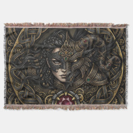 Keltisk Steampunk-krigare. Filt