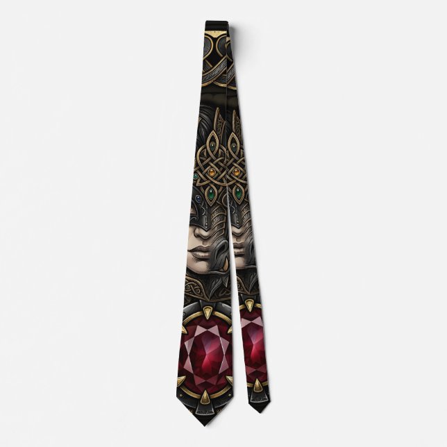Keltisk Steampunk-krigare.  Slips (Framsida)