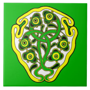 Keltisk symbol kakelplatta