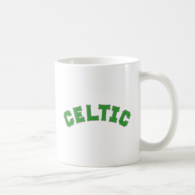 Keltisk text kaffemugg (Höger)